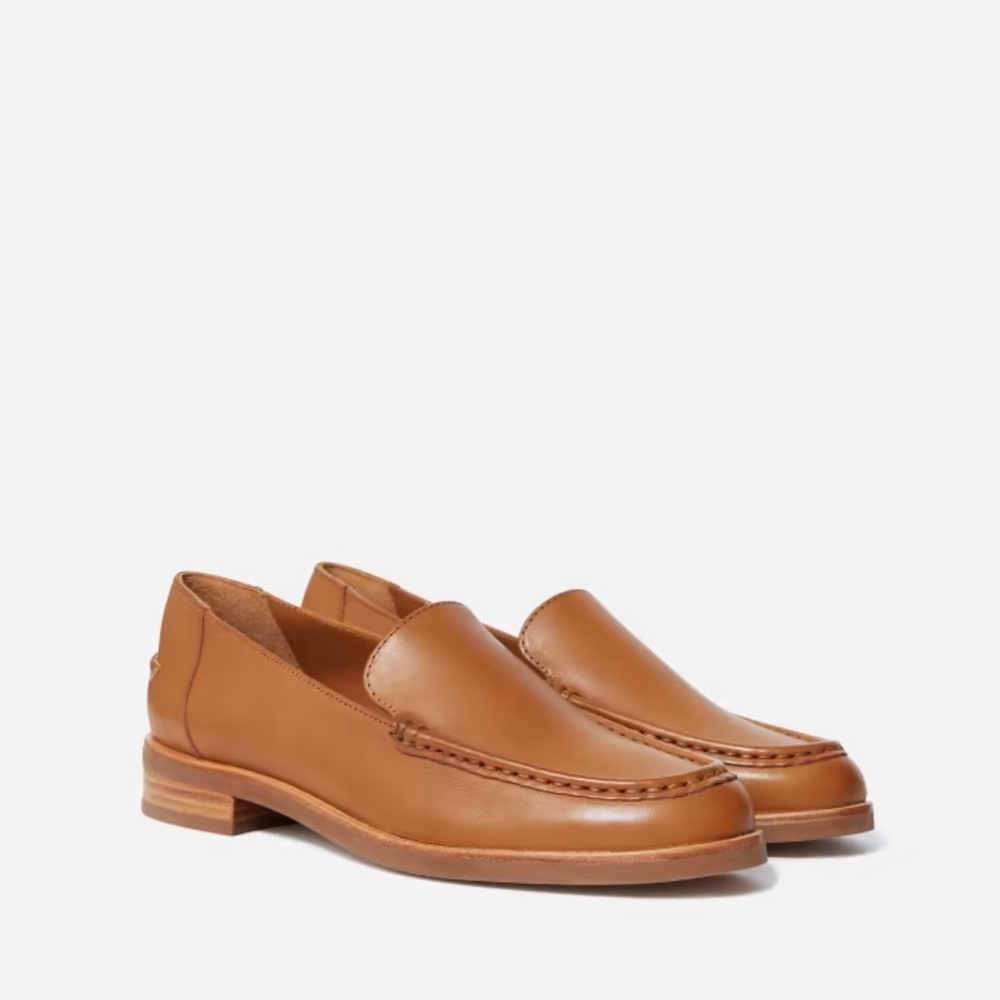 Everlane Shoes Women 6.5 Camel Tan The Modern Loafer Brown